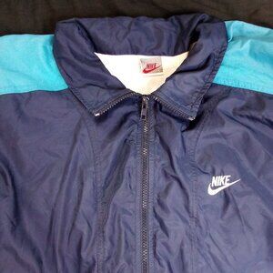 Vintage 90s Nike Color Block Windbreaker Jacket